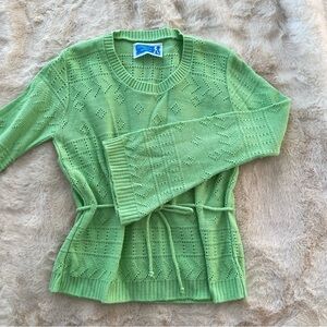 Vintage Sears Green Knit sweater